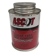 8 OZ. CLEAR CHEMICAL VULCANIZING CEMENT #501-90018