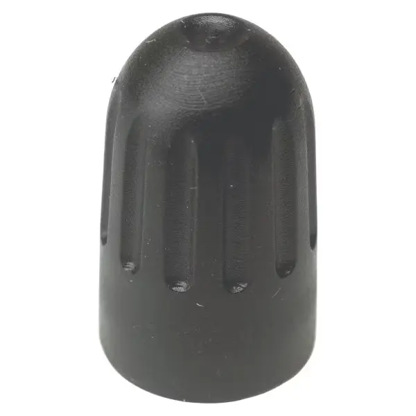 Black TPMS Plastic Sealing Valve Caps #468-20595