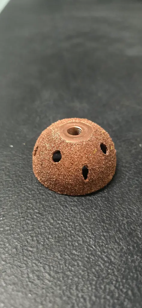 2" Dome Buffing Wheel, 60 Grit 14-359