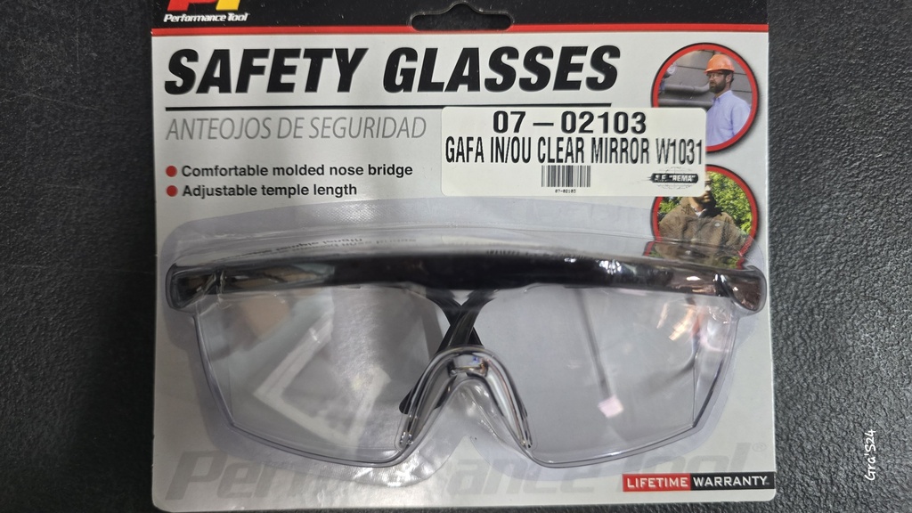GAFA IN/OU CLEAR MIRROR W1031