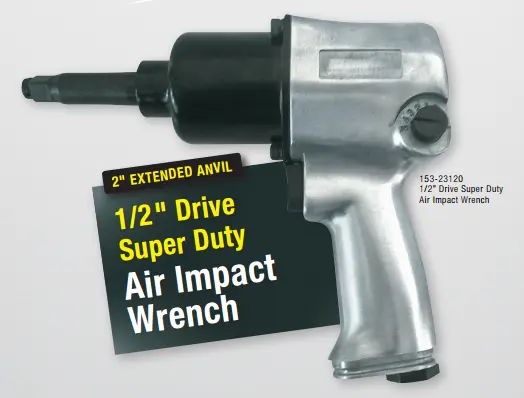 1/2DRIVE IMPACT WRENCH. LONG ANVIL