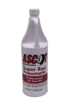 Ascot Red Pneumatic Air Tool Oil #181-00406