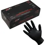 MICRO DIAMOND BLACK NITRILE GLOVES X-LARGE #396-00304