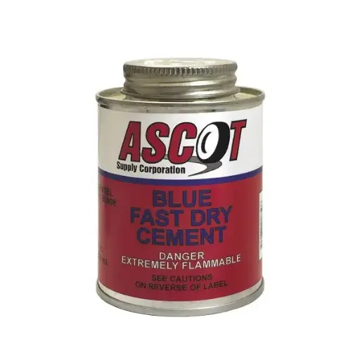 [02-00061] BLUE FAST DRY CEMENT 8 oz. #501-90008