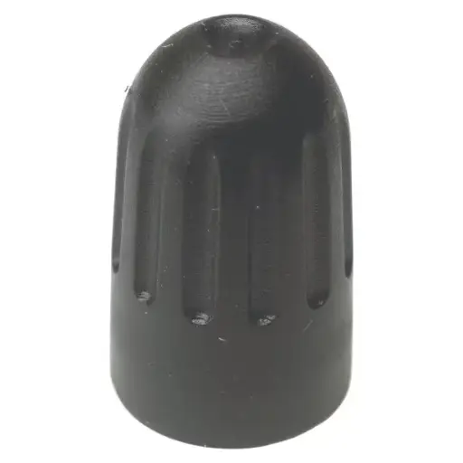 [03-00811] Black TPMS Plastic Sealing Valve Caps #468-20595