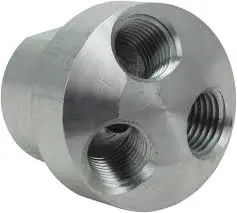 [04-00650] 3-Way Manifold, 1/4" FNPT ( 685-4BK )