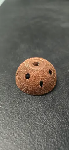 [07-01340] 2" Dome Buffing Wheel, 60 Grit 14-359