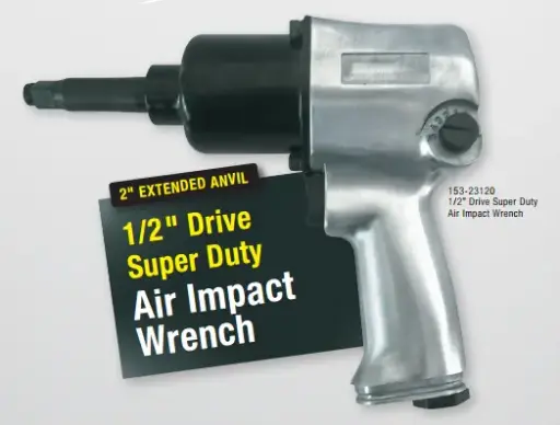 [11-00025] 1/2DRIVE IMPACT WRENCH. LONG ANVIL