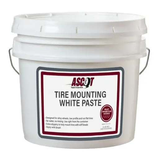 [02-00161] Ascot White Tire Mounting Paste - 8 Lb. Pail - 432-02046